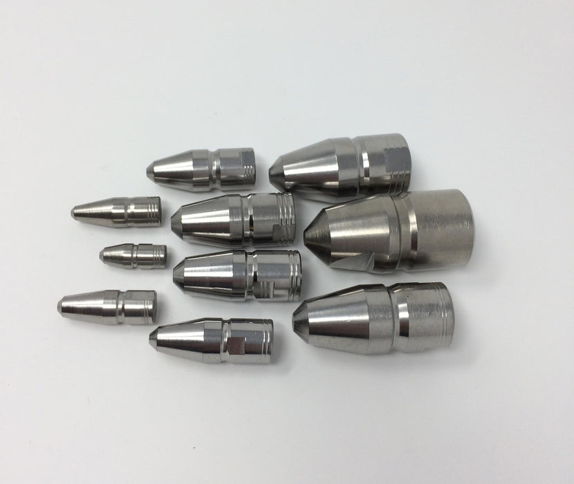 3/8" EV Nozzle 3 FRONT @ 10° 6 REAR DUAL DEGREE 5 GPM 3750 PSI